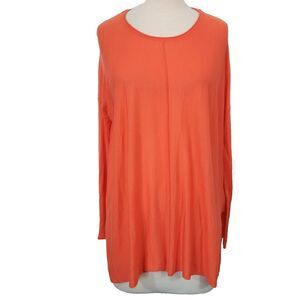 H&M Tunic Sweater Womens Size Small Lightweight Hi Lo Stretch Soft Pullover Top